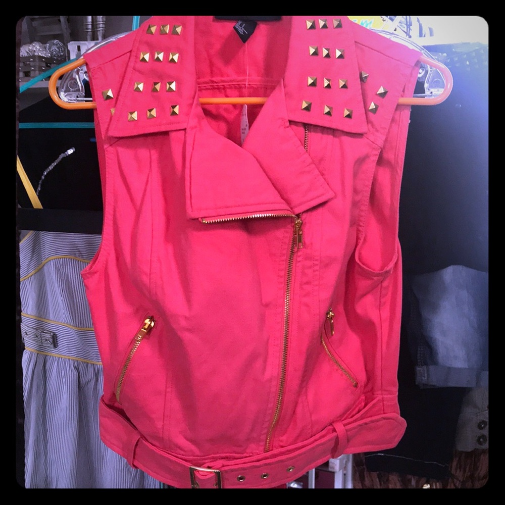 Forever 21 Coral Vest